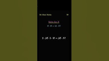 "Does This Factorial Equation Have a Solution? 🤯 | Solve for N"