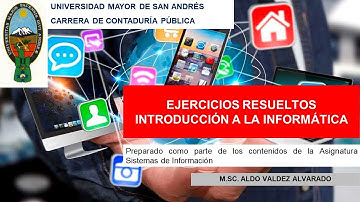 Webinar Ejercicios Resueltos Introducción a la Informática