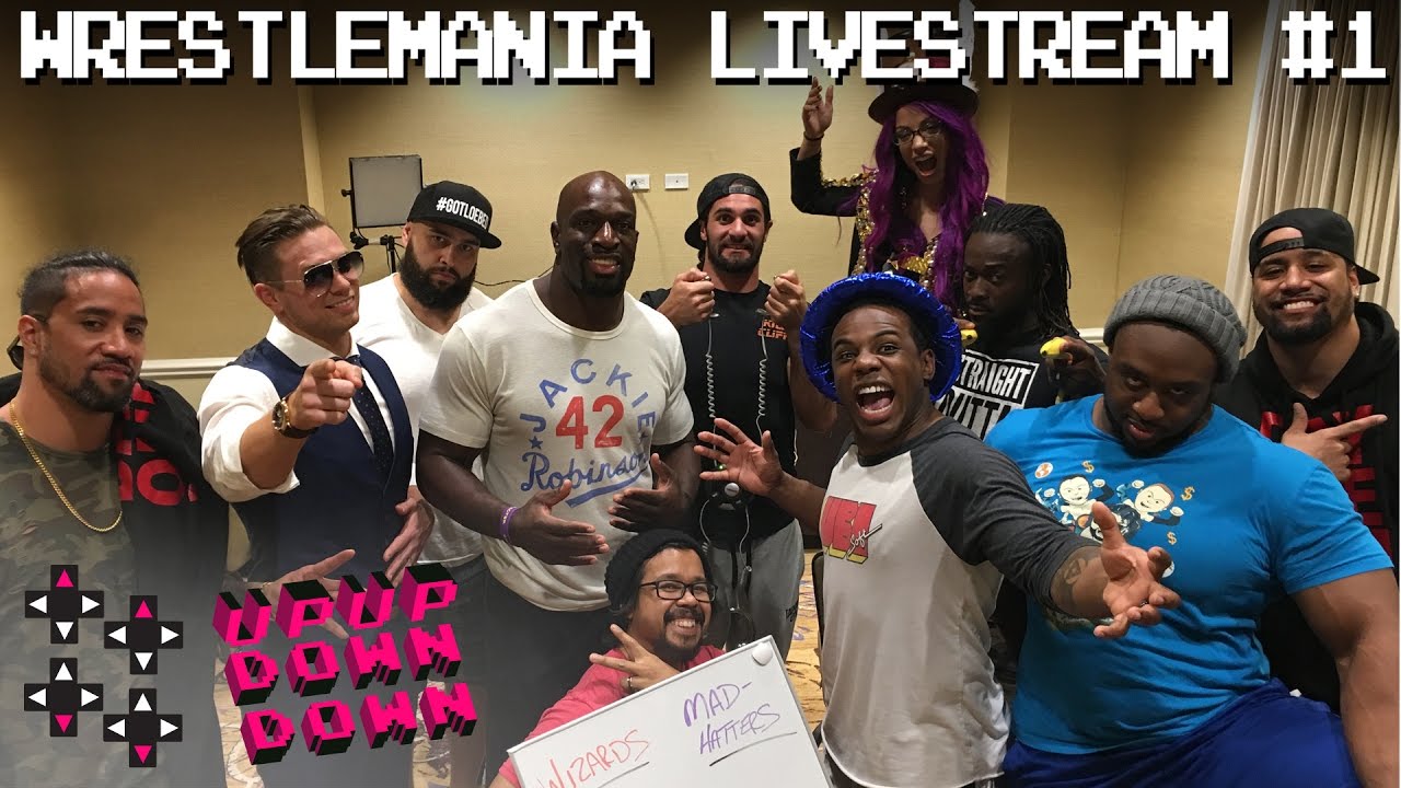ARE WE READY TO RUMBLE?! — UUDD WrestleMania 33 Livestream #1