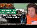 American Reacts The Battle of Grozny: Urban Warfare, Total Destruction