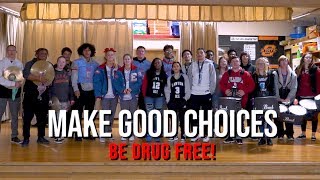 Lawton Public Schools: Red Ribbon Week Drum Line