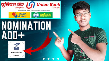 Union Bank of India Nomination Add From Mobile - How to Add Nominee in Union Bank of India From Home