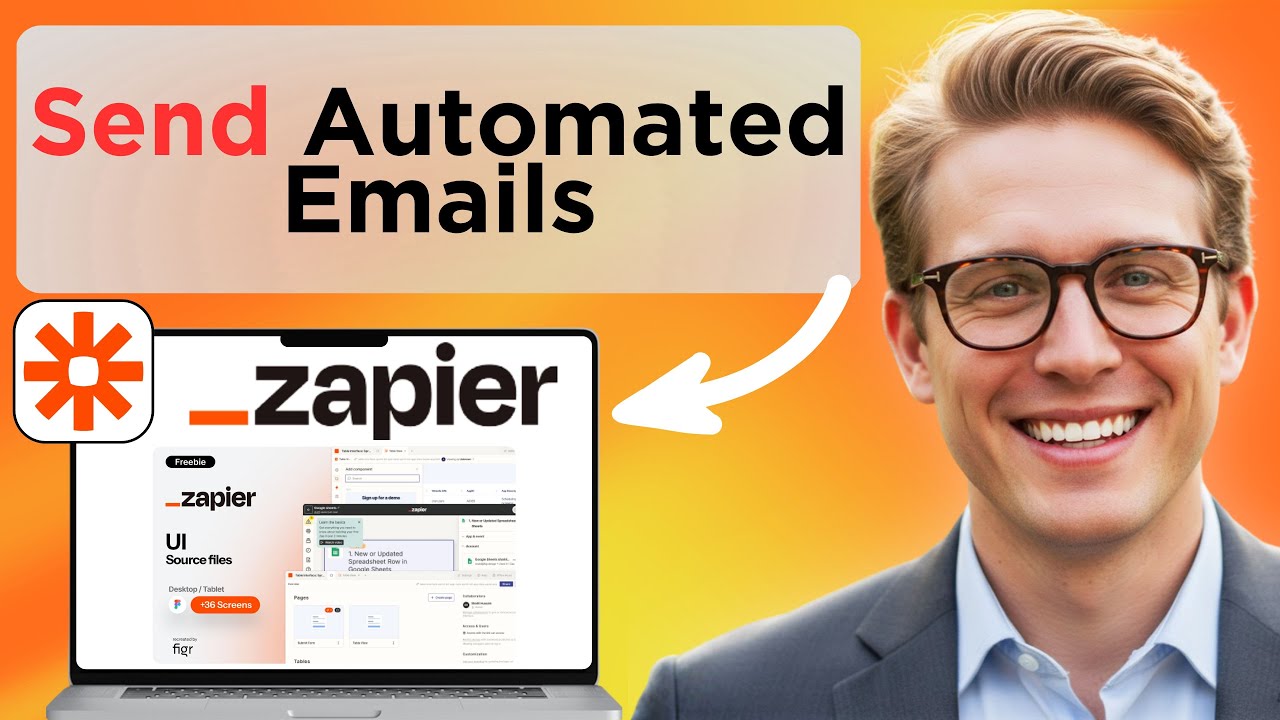 Zapier email automation tutorial screenshot