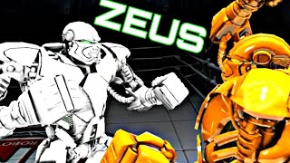 REAL STEEL THE VIDEOGAME - ZEUS VS METRO, NOISYBOY & ZEUS (GAMEPLAY)