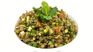 Պասի Աղցան 💯💯💯 Vegan 👌 Delicious Lentil Salad 💯💯💯 Постный Салат 💯💯💯