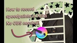 Krita Recording Tutorial