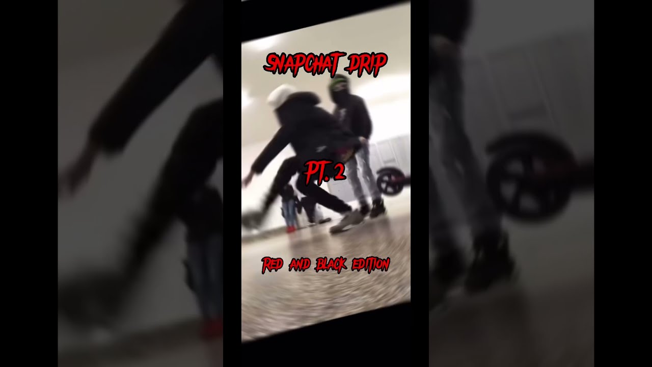 Snapchat Drip Red And Black Edition Pt 2