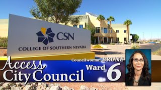 College Of Southern Nevada President Talks Workforce Trends With Councilwoman Nancy Brune