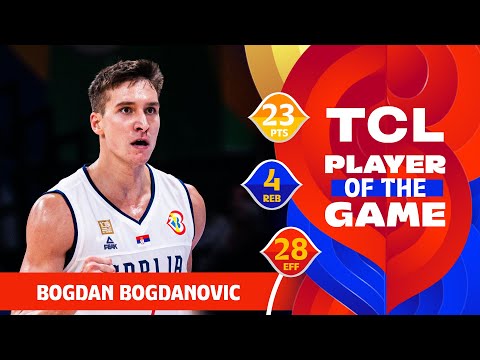 Bogdan Bogdanovic (23 PTS) | TCL Player Of The Game | SRB vs CAN | FIBA Basketball World Cup 2023