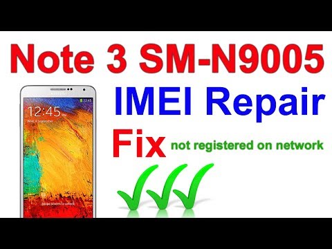 How To Repair Imei Note 3 N9005 Repair IMEI | SM-N9005 Cert File