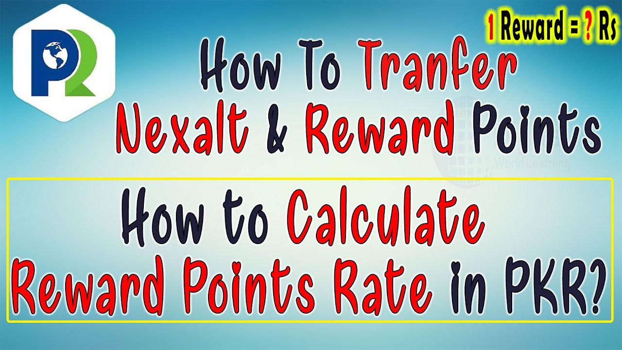 How To Calculate Reward Points Rate in Rs Live Details Convert reward