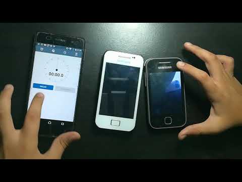 Battery charge & Drain test Galaxy Ace VS Galaxy Young