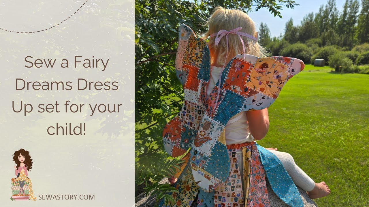 Sew a Fairy Dreams Dress Up set for your child! Sew a Fairy Dreams Dress Up set for your child!