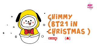 How to Draw Chimmy(Christmas version) | BT21 Series