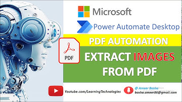 Power Automate Desktop : Extract Images  from PDF (PDF Automation)