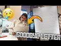 Leaving My Girlfriend A GOODBYE LETTER ...I’m Done!!