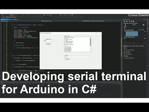 Developing Serial Terminal for Arduino in C# thumbnail