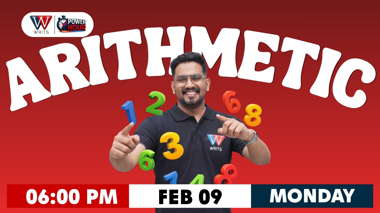 KLEE 2026 | ARITHMETIC | IMPORTANT MCQS | KLEE | CUSAT 2026 | LIVE #43