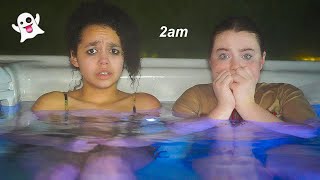IN MY HOT TUB AT 2AM **This Is What Happened**