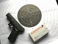 Glock 17 gen4  winchester 115gr  25 mtres