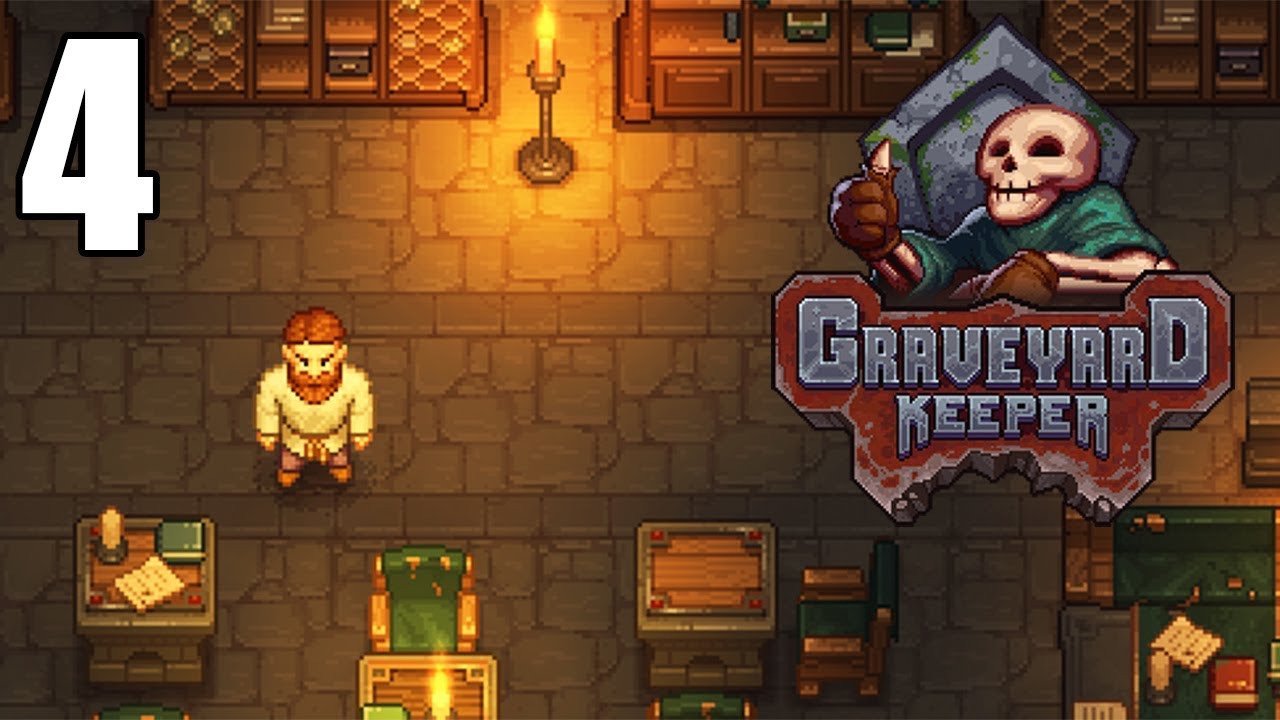 Exploring the Dungeon! - Graveyard Keeper Gameplay - Part 4 - YouTube