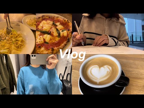 [vlog]大学生の4日間ブイログ🍁外食多めの日常