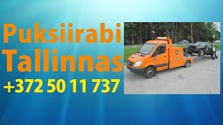 Puksiir Tallinn - SOS autoabi +372 50 11 737(, 2015-03-22T22:49:49.000Z)