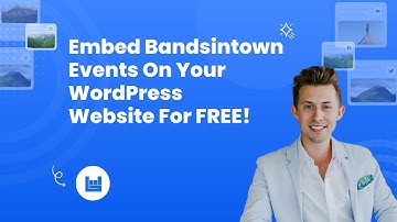 How to embed Bandsintown events on WordPress?