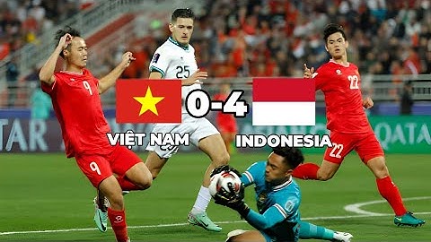 ⚽ Highlights Việt Nam 0-4 Indonesia || Vòng loại world cup 2026