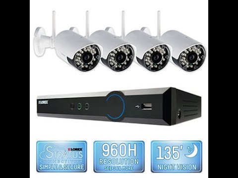 Lorex LX445W Security Camera System 