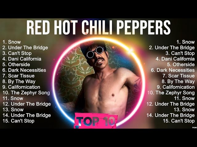 Best Songs of Red Hot Chili Peppers full album 2023 ~ Top 10 songs class=