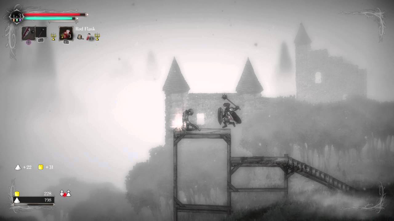 Salt and Sanctuary Boss 1 Sodden Knight