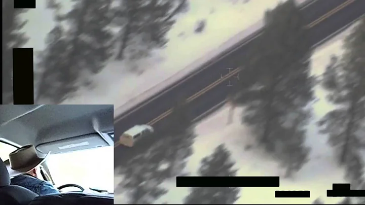 LaVoy Finicum drives off from traffic stop, crashe...