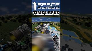 Making A New Ship For Space! | Space Engineers Space Elevator Again Time Lapse #shorts Part 26