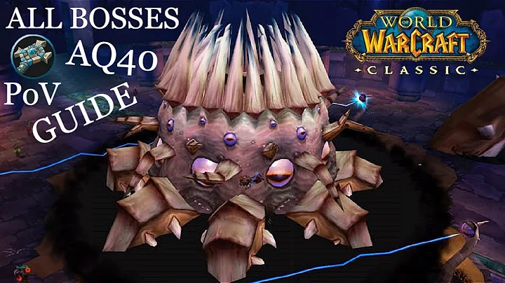 AQ40 All Bosses (Priest Healer PoV) Gameplay/Guide | WoW Classic