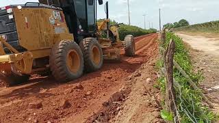 120 CAT Tratamento de material correção de umidade e distribuição de camada e acabamento