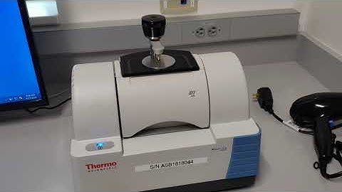 FTIR Omnic Nicolet IS5 Demonstration