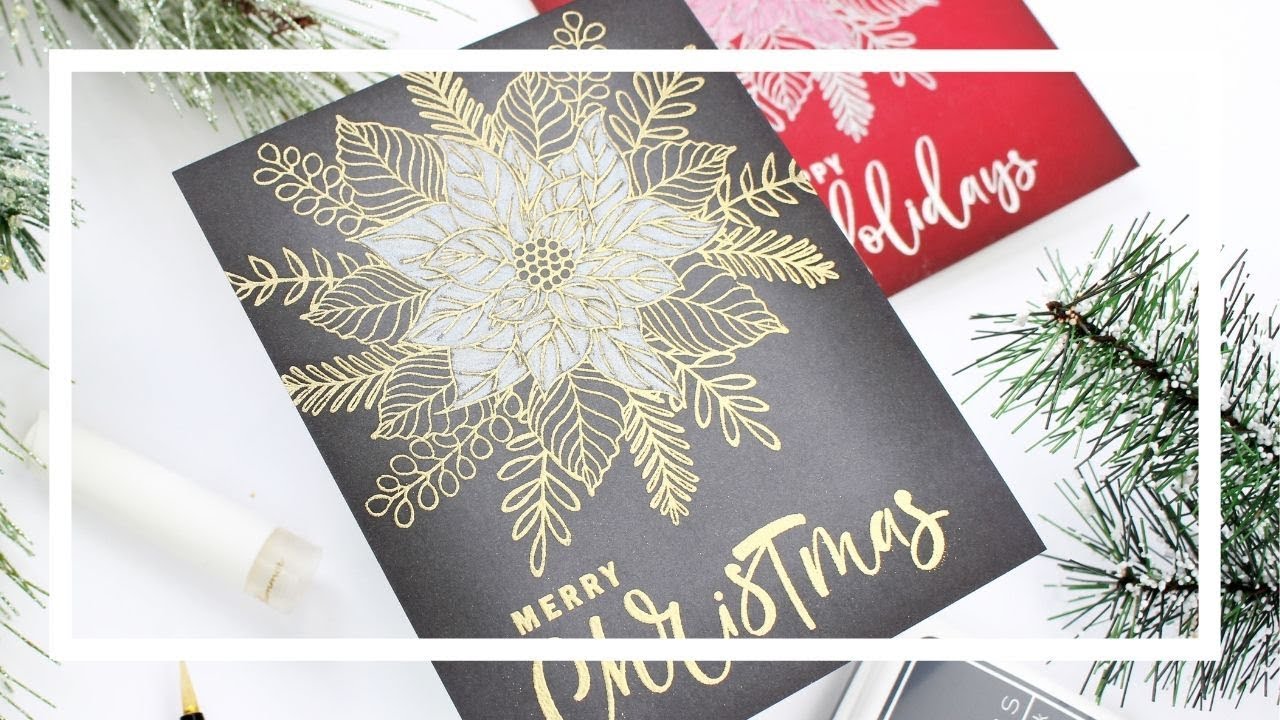 STAMPtember | Gina K Designs | Easy Christmas Cards
