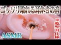 【ASMR】ゴッソリ取れまくるリアルな耳かき♡“乾型耳仕様”竹耳かきで鼓膜まで深い耳掃除の音♪【音好き】DIYのシリコン疑似耳バイノーラルマイクと謎の耳穴を使用していますｗ