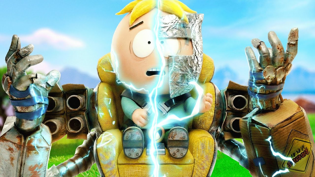 Butters BECOMES Professor Chaos.. Fortnite South Park