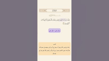 سورة سبأ - الآية 20#foryoupage #foryoupage #quran #قران_كريم #راحة_نفسية_قرآن #سورة_سبأ