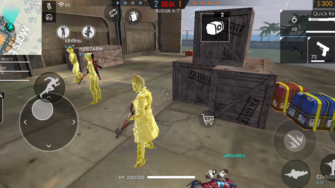 Lagi nyoba mode CLASH SQUAD sinyal gak ada - YouTube