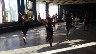Afro-jazz class by Bea Acs-Mango Plage Dance Festival 2016