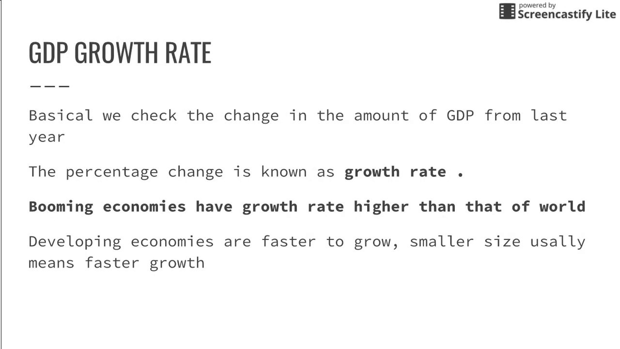 GDP Growth Rate Hindi YouTube