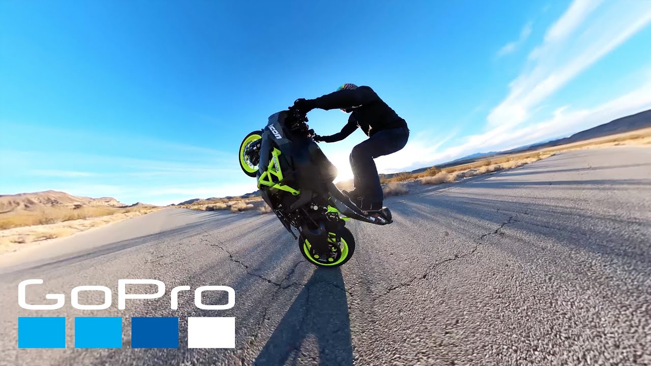 GoPro Awards: Motorcycle Wheelie Acrobatics