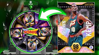 HOW TO GET GALAXY OPAL SHAWN KEMP FROM THE WHEEL SPIN EVERY TIME! CLUTCH TIME WHEEL SPIN METHOD!