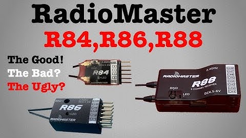 RadioMaster RM R8x Family:  The Good. The Bad. And the Ugly