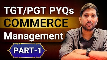 UP TGT/PGT | Top PYQs | Management | Part-1