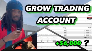 What It Takes To Grow Your Trading Account While Working A Job | Live Trading (AUDUSD)