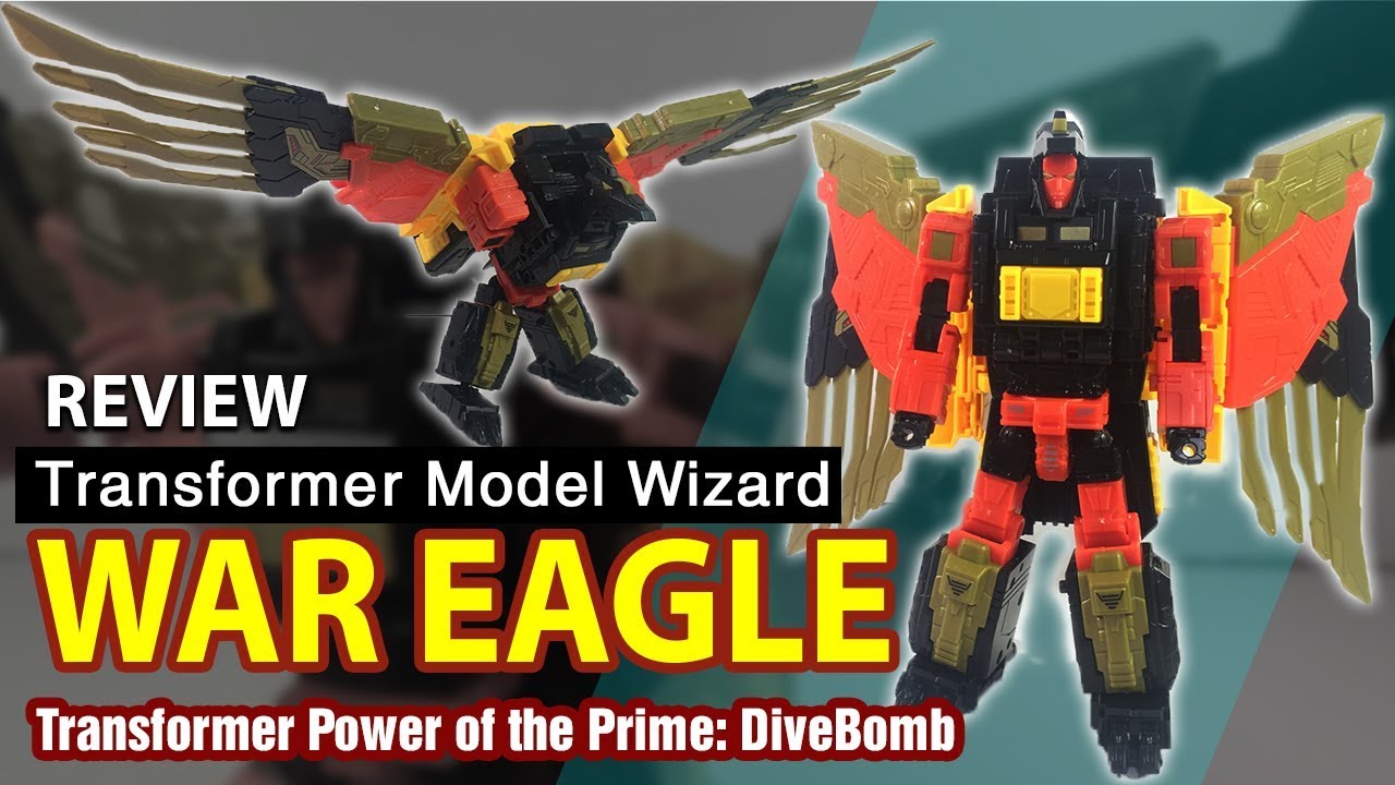 Transformed Wei Jiang Predaking Eagle Sabertooth Rhino Blade Steel Claw Figure